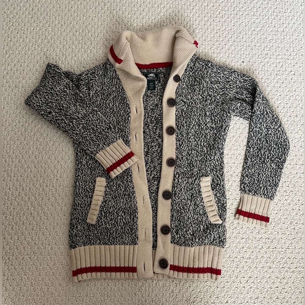 Roots Kids Heritage Cabin Shawl / Sweater